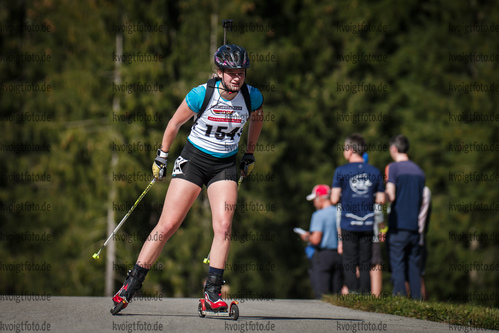 06.10.2018, xkvx, Biathlon, Deutschlandpokal, Sprint, v.l. HARTMANN Johanna