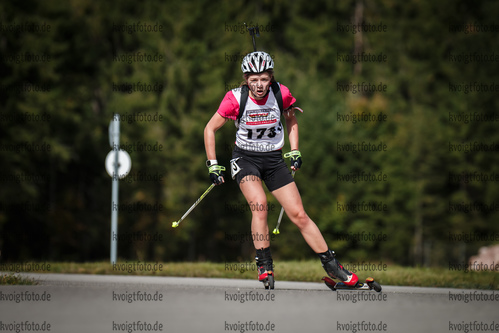 06.10.2018, xkvx, Biathlon, Deutschlandpokal, Sprint, v.l. FIEDLER Jana