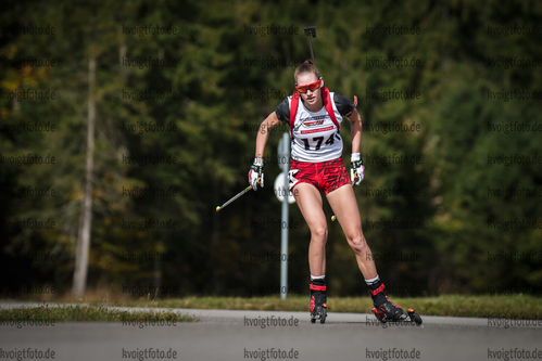 06.10.2018, xkvx, Biathlon, Deutschlandpokal, Sprint, v.l. RICHTER Anna-Maria