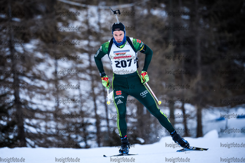 15.12.2018, xkvx, Biathlon, Deutschlandpokal Martell, Sprint, v.l. HOLLANDT Florian
