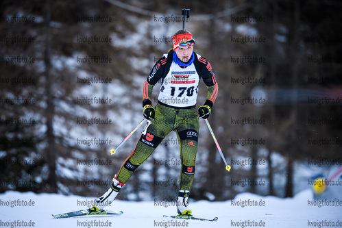 15.12.2018, xkvx, Biathlon, Deutschlandpokal Martell, Sprint, v.l. KLEIN Hannah