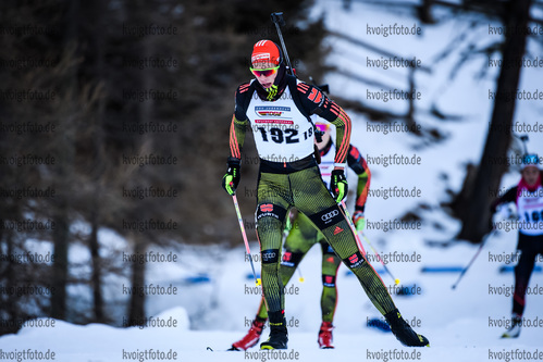15.12.2018, xkvx, Biathlon, Deutschlandpokal Martell, Sprint, v.l. GOMBERT Tom