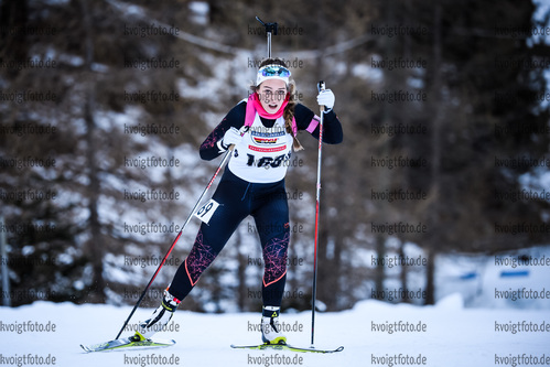 15.12.2018, xkvx, Biathlon, Deutschlandpokal Martell, Sprint, v.l. KALTENHAUSER Vroni