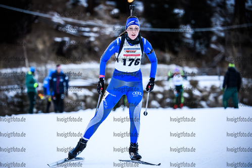 15.12.2018, xkvx, Biathlon, Deutschlandpokal Martell, Sprint, v.l. HASLACH Anna