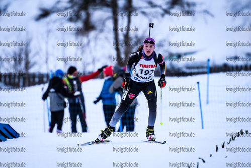 12.01.2019, xkvx, Biathlon, Deutschlandpokal Ridnaun, Einzel, v.l. HINDELANG  Leonie