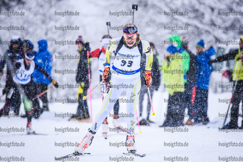 13.01.2019, xkvx, Biathlon, Deutschlandpokal Ridnaun, Sprint, v.l. GALLBRONNER  Charlotte