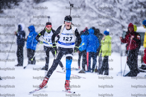 13.01.2019, xkvx, Biathlon, Deutschlandpokal Ridnaun, Sprint, v.l. GOROPECNIK  Eva