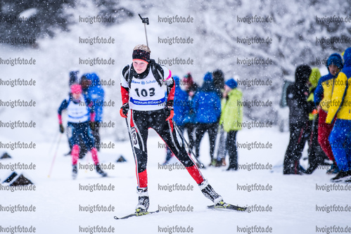 13.01.2019, xkvx, Biathlon, Deutschlandpokal Ridnaun, Sprint, v.l. WITTEN  Lisa