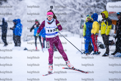 13.01.2019, xkvx, Biathlon, Deutschlandpokal Ridnaun, Sprint, v.l. DINGELSTEDT  Josephine