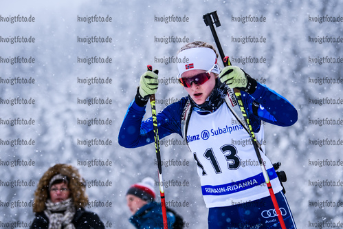 13.01.2019, xkvx, Biathlon, Deutschlandpokal Ridnaun, Sprint, v.l. HOLLER  Vroni
