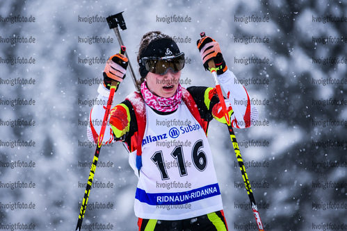 13.01.2019, xkvx, Biathlon, Deutschlandpokal Ridnaun, Sprint, v.l. GUTMANN  Carina