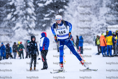 13.01.2019, xkvx, Biathlon, Deutschlandpokal Ridnaun, Sprint, v.l. OPPENRIEDER  Stephanie