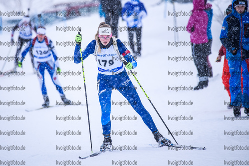 13.01.2019, xkvx, Biathlon, Deutschlandpokal Ridnaun, Sprint, v.l. RAPP  Judith
