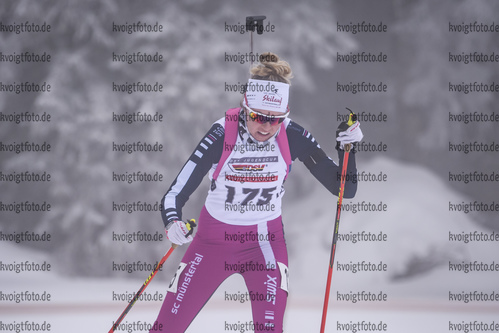 26.01.2019, xkvx, Biathlon, Deutschlandpokal Notschrei, Sprint, v.l. SCHELB Noemi