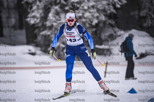 26.01.2019, xkvx, Biathlon, Deutschlandpokal Notschrei, Sprint, v.l. HOLLER Vroni