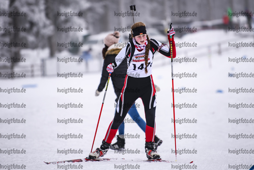 26.01.2019, xkvx, Biathlon, Deutschlandpokal Notschrei, Sprint, v.l. HARTMANN Sarah