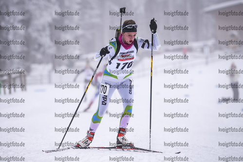 26.01.2019, xkvx, Biathlon, Deutschlandpokal Notschrei, Sprint, v.l. SCHARFENBERG Saskia
