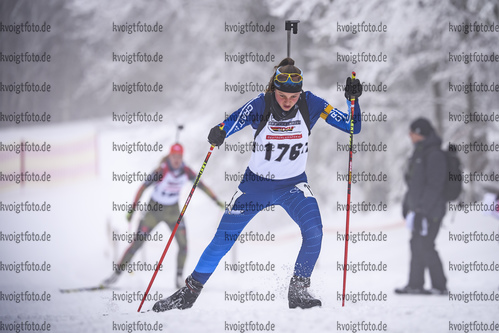 26.01.2019, xkvx, Biathlon, Deutschlandpokal Notschrei, Sprint, v.l. BECK Veronika