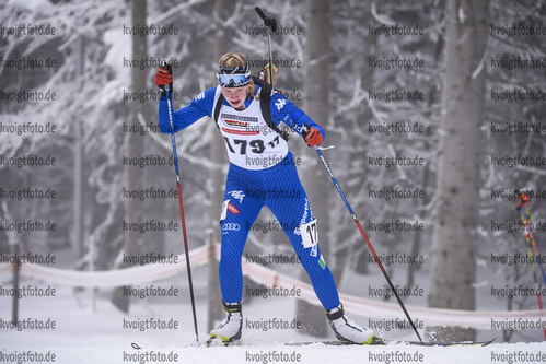 26.01.2019, xkvx, Biathlon, Deutschlandpokal Notschrei, Sprint, v.l. HERKLOTZ Marie