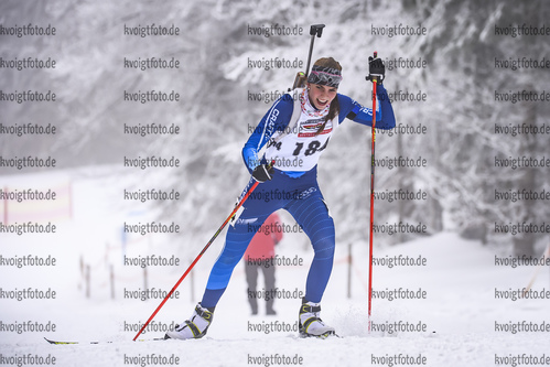 26.01.2019, xkvx, Biathlon, Deutschlandpokal Notschrei, Sprint, v.l. ZUERKER Sandra