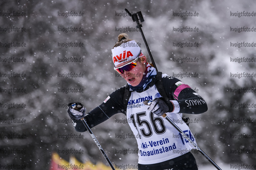 27.01.2019, xkvx, Biathlon, Deutschlandpokal Notschrei, Super Einzel, v.l. PUDERBACH Gina Marie