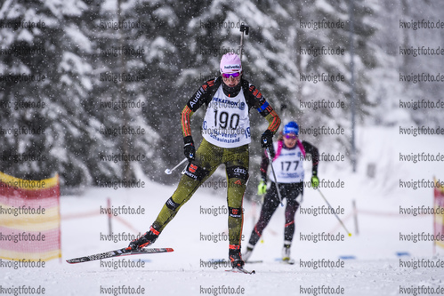 27.01.2019, xkvx, Biathlon, Deutschlandpokal Notschrei, Super Einzel, v.l. HENDEL Helene-Theresa