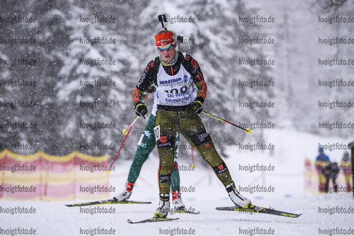 27.01.2019, xkvx, Biathlon, Deutschlandpokal Notschrei, Super Einzel, v.l. KLEIN Hannah