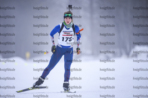 22.02.2019, xkvx, Biathlon, Deutsche Jugendmeisterschaft Kaltenbrunn, Einzel, v.l. MOELLER Hannah