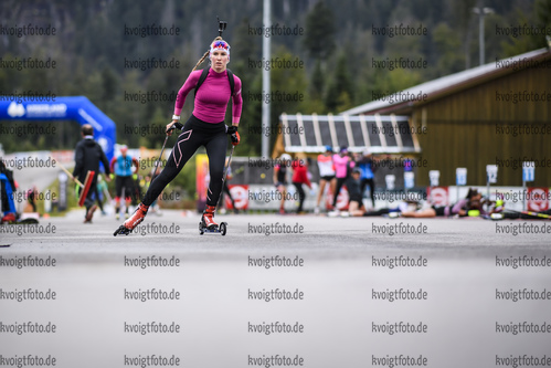 06.09.2019, xkvx, Biathlon, Deutsche Meisterschaften am Arber, Training Damen, v.l. Gina Marie Puderbach