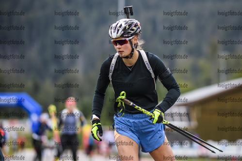 06.09.2019, xkvx, Biathlon, Deutsche Meisterschaften am Arber, Training Damen, v.l. Luise Born