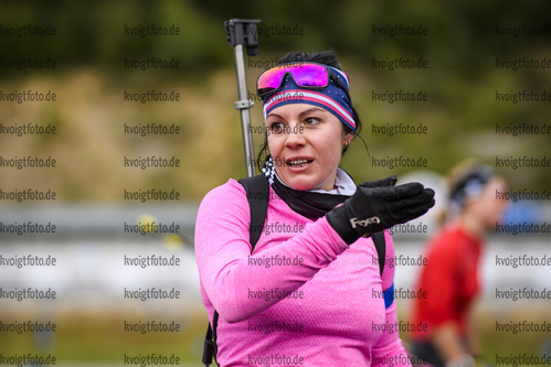 06.09.2019, xkvx, Biathlon, Deutsche Meisterschaften am Arber, Training Damen, v.l. Helene-Theresa Hendel