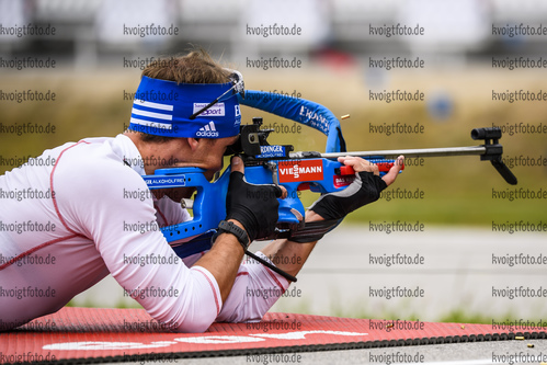 06.09.2019, xkvx, Biathlon, Deutsche Meisterschaften am Arber, Training Herren, v.l. Simon Schempp