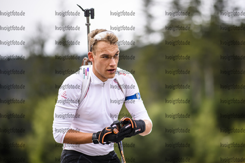 06.09.2019, xkvx, Biathlon, Deutsche Meisterschaften am Arber, Training Herren, v.l. Marvin Schumacher