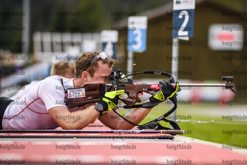 06.09.2019, xkvx, Biathlon, Deutsche Meisterschaften am Arber, Training Herren, v.l. Lucas Fratzscher