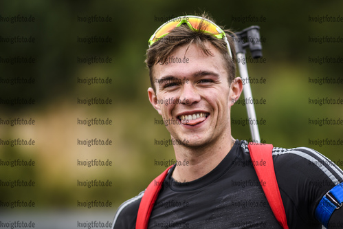 06.09.2019, xkvx, Biathlon, Deutsche Meisterschaften am Arber, Training Herren, v.l. Max Barchewitz