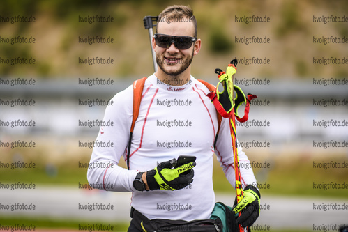 06.09.2019, xkvx, Biathlon, Deutsche Meisterschaften am Arber, Training Herren, v.l. Danilo Riethmueller