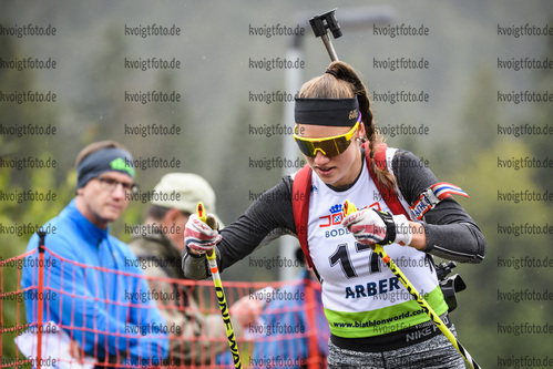 07.09.2019, xkvx, Biathlon, Deutsche Meisterschaften am Arber, Sprint Damen, v.l. Anna-Maria Richter