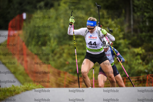 07.09.2019, xkvx, Biathlon, Deutsche Meisterschaften am Arber, Sprint Damen, v.l. Anna Weidel