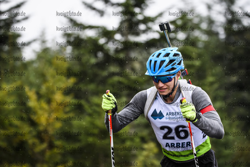 07.09.2019, xkvx, Biathlon, Deutsche Meisterschaften am Arber, Sprint Herren, v.l. Lukas Martins