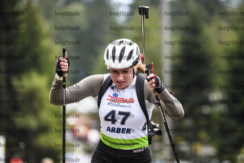 08.09.2019, xkvx, Biathlon, Deutsche Meisterschaften am Arber, Verfolgung Damen, v.l. Jessica Schreiber