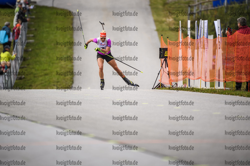 08.09.2019, xkvx, Biathlon, Deutsche Meisterschaften am Arber, Verfolgung Damen, v.l. Karolin Horchler