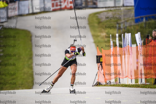 08.09.2019, xkvx, Biathlon, Deutsche Meisterschaften am Arber, Verfolgung Damen, v.l. Denise Herrmann