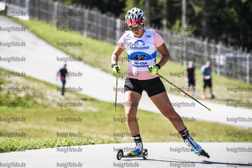 13.09.2019, xkvx, Biathlon, Deutsche Meisterschaften in Ruhpolding, Speziallanglauf, v.l. Hannah Klein