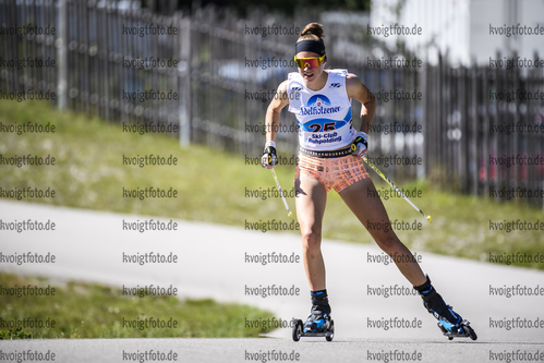 13.09.2019, xkvx, Biathlon, Deutsche Meisterschaften in Ruhpolding, Speziallanglauf, v.l. Anna Maria Richter