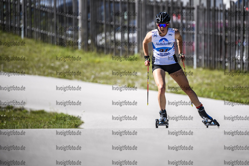 13.09.2019, xkvx, Biathlon, Deutsche Meisterschaften in Ruhpolding, Speziallanglauf, v.l. Elisabeth Schmidt