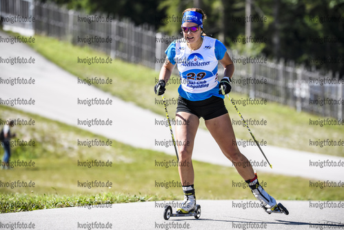 13.09.2019, xkvx, Biathlon, Deutsche Meisterschaften in Ruhpolding, Speziallanglauf, v.l. Linda Artinger
