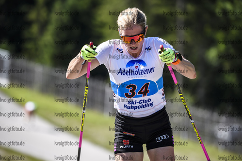 13.09.2019, xkvx, Biathlon, Deutsche Meisterschaften in Ruhpolding, Speziallanglauf, v.l. Franziska Hildebrand