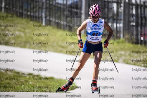 13.09.2019, xkvx, Biathlon, Deutsche Meisterschaften in Ruhpolding, Speziallanglauf, v.l. Marie Zeutschel