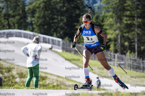 15.09.2019, xkvx, Biathlon, Deutsche Meisterschaften in Ruhpolding, Staffel Damen, v.l. Tamina Poike
