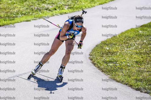 15.09.2019, xkvx, Biathlon, Deutsche Meisterschaften in Ruhpolding, Staffel Damen, v.l. Marion Deigentesch